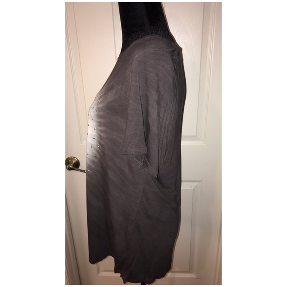 INC Embellished Heart T-shirt - Picture 2 of 8